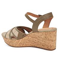 Elleri Plum 26171441 - Женские босоножки Clarks, хаки Elleri Plum 26171441 - Женские босоножки Clarks, хаки