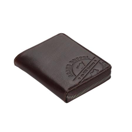Мужской кошелек Braun Buffel PARMA LP North Zip Wallet 57252R, коричневый