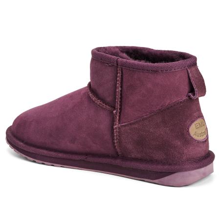 Женские угги EMU Australia Stinger Micro W10937 (жен. полусапоги из овчины (у W10937, фиолетовые