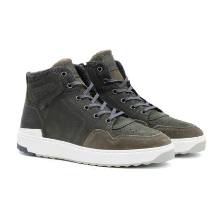 Мужские высокие кеды Bullboxer 843K51076AGYDB, серые