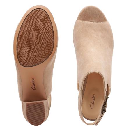 Женские босоножки Clarks Deloria Gia 26140187, песочные