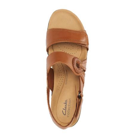Женские сандалии Clarks Merliah Opal 26164603, коричневые Женские сандалии Clarks Merliah Opal 26164603, коричневые