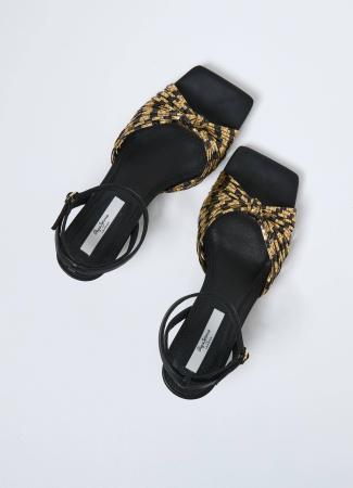 Женские босоножки Pepe Jeans London ROXANE RETRO PLS90533, золотые