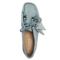 Wallabee. 26163266 - Женские полуботинки Clarks, синие