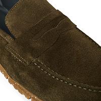 33307349-1400 - Мужские мокасины Bugatti, хаки 33307349-1400 - Мужские мокасины Bugatti, хаки