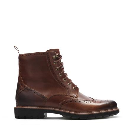 Мужские высокие ботинки Clarks Batcombe Lord 26127190, коричневые