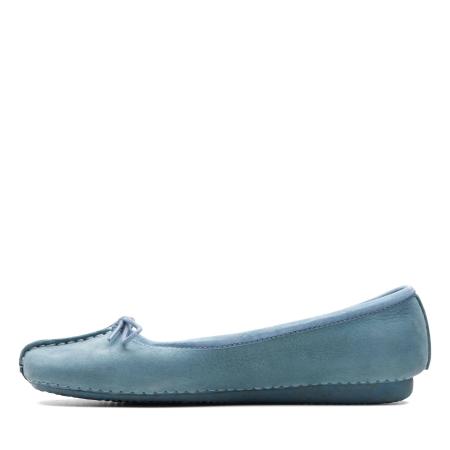 Женские балетки Clarks Freckle Ice 26140230, голубые