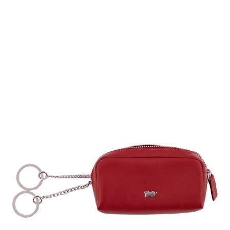 Мужская ключница Braun Buffel GOLF 2.0 Key Case M Zip 90002, красная