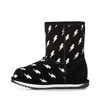 Lightning Bolt Brumby K12102 - Детские сапоги EMU Australia, черные Lightning Bolt Brumby K12102 - Детские сапоги EMU Australia, черные
