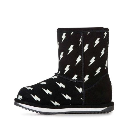 Детские сапоги EMU Australia Lightning Bolt Brumby K12102, черные