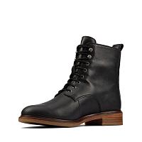 Clarkdale Lace 26155831 - Женские высокие ботинки Clarks, черные Clarkdale Lace 26155831 - Женские высокие ботинки Clarks, черные