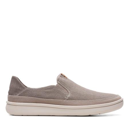 Мужские слипоны Clarks Cantal Step 26159802, серые Мужские слипоны Clarks Cantal Step 26159802, серые