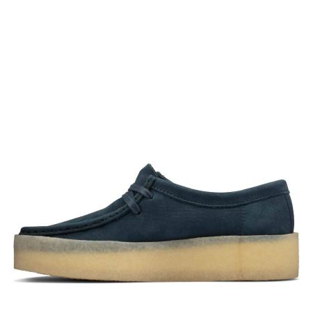 Женские кеды Clarks Wallabee Cup 26158146, синие