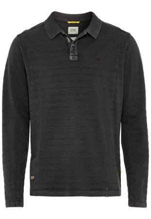 Мужское поло Camel Active Polo Long Sleeve 409865-8P01, серое