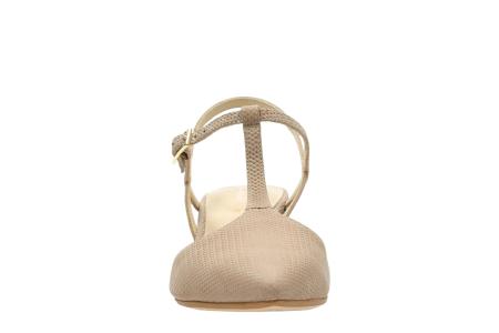 Женские туфли с закрытым мыском/открытой пяткой Clarks Ellis Lola 26142097, бежевые