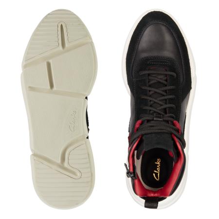 Женские высокие кроссовки Clarks TriComet Boot 26161901, черные