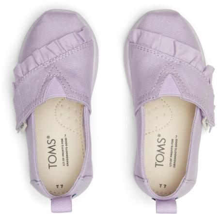 Детские эспадрильи TOMS Alpargata 10017775, фиолетовые