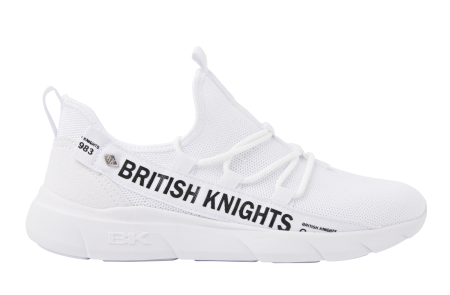 Мужские кроссовки British Knights BENNET B47-3601-06, белые