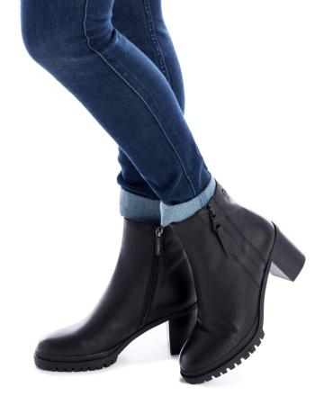 Женские полусапоги CARMELA LEATHER LADIES ANKLE BOOTS 160305, черные