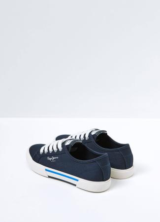 Детские кеды Pepe Jeans London BRADY BOY BASIC PBS30527, синие Детские кеды Pepe Jeans London BRADY BOY BASIC PBS30527, синие
