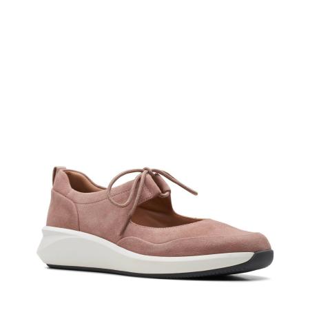 Женские туфли на ремешке Clarks Un Rio Skip 26159937, розовые
