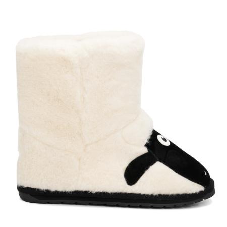 Детские угги EMU Australia Little Creatures Shaun The Sheep K13111, бежевые