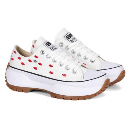 Женские кеды British Knights KAYA LOW FLY B51-3717-03, белые Женские кеды British Knights KAYA LOW FLY B51-3717-03, белые