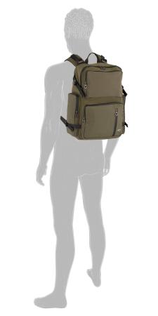 Мужской рюкзак Camel Active Brooklyn Backpack M 332201, хаки