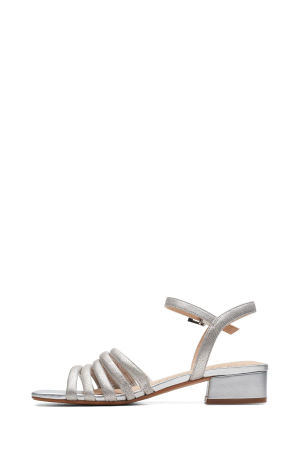 Женские босоножки Clarks Clarks Seren25 Part 26170821, серебряные