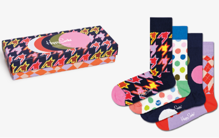4-Pack Dot Socks Gift Set XDOT09