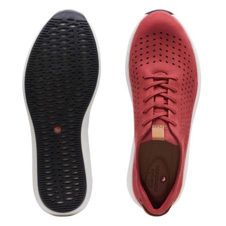 Женские кроссовки Clarks Un Rio Tie 26148718, красные
