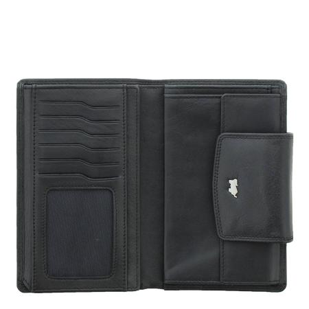 Женский кошелек Braun Buffel GOLF 2.0 Wallet 12CS 90458, черный Женский кошелек Braun Buffel GOLF 2.0 Wallet 12CS 90458, черный