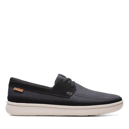 Мужские топсайдеры Clarks Cantal Lace 26159813, черные Мужские топсайдеры Clarks Cantal Lace 26159813, черные