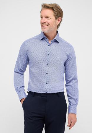 Мужская рубашка ETERNA РУБАШКА 4222-12-X18K, голубая