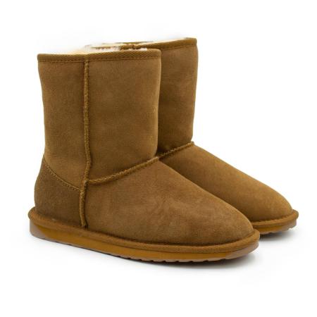 Женские угги EMU Australia Stinger Lo W10002, коричневые Женские угги EMU Australia Stinger Lo W10002, коричневые