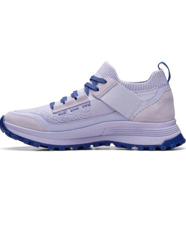 Женские кроссовки Clarks Clarks ATLTrekKnit WP 26172716, фиолетовые