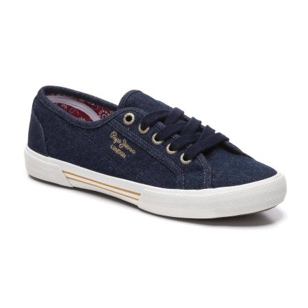 Женские кеды Pepe Jeans London ABERLADY DENIM20 PLS30949, синие