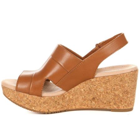 Женские босоножки Clarks Annadel Ivory 26139956, коричневые