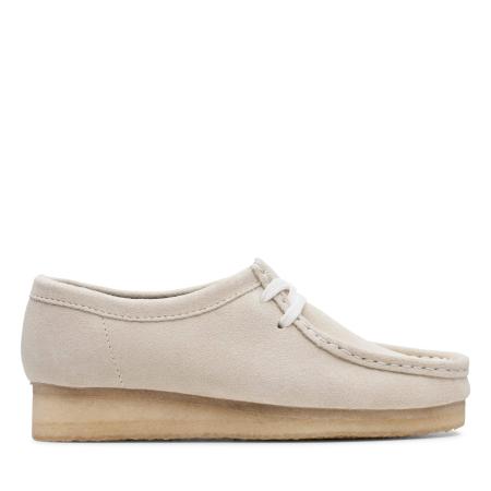 Женские полуботинки Clarks Wallabee. 26139127, серые