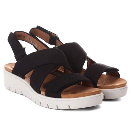 Женские сандалии Clarks Un Karely Dew 26140238, черные Женские сандалии Clarks Un Karely Dew 26140238, черные