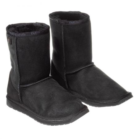 Полусапоги из овчины (угги) EMU Australia Platinum Stinger Lo WP10002, черные