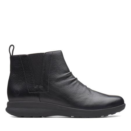 Женские челси Clarks Un Adorn Mid 26136847, черные