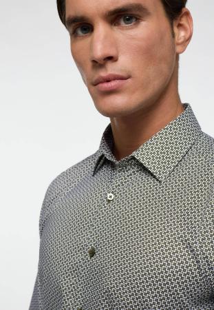 Мужская рубашка ETERNA 4097-46-F18P, зеленая