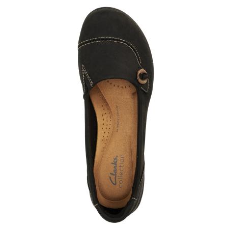 Женские балетки Clarks Roseville Sky 26167826, черные Женские балетки Clarks Roseville Sky 26167826, черные