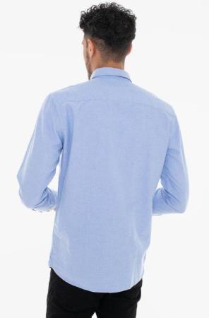 Мужская рубашка Camel Active Longsleeve Shirt 409111-1S01, голубая