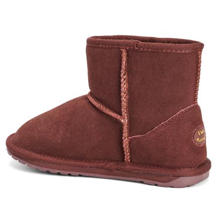 Детские сапоги EMU Australia Wallaby Mini K10103, бордовые Детские сапоги EMU Australia Wallaby Mini K10103, бордовые