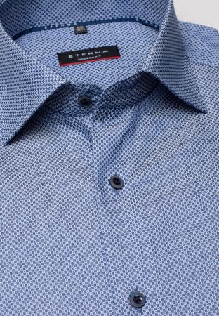 Мужская рубашка ETERNA 3383-16-X18K, синяя