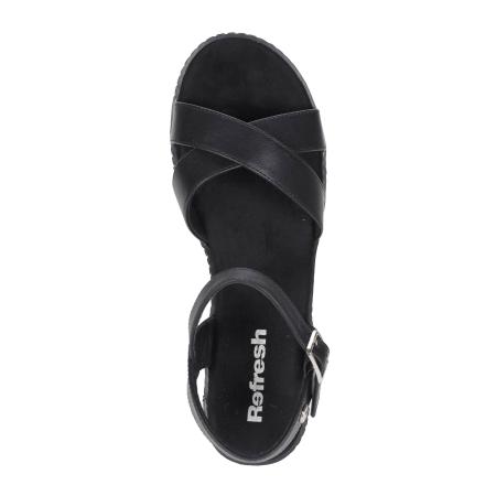 Женские сандалии REFRESH PU LADIES SANDALS 79281, черные