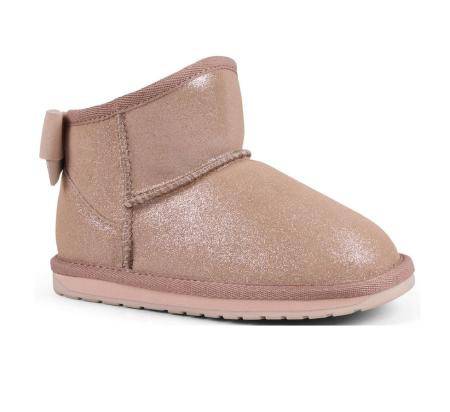 Детские полусапоги EMU Australia Rigel Shine Kids K13242, розовые