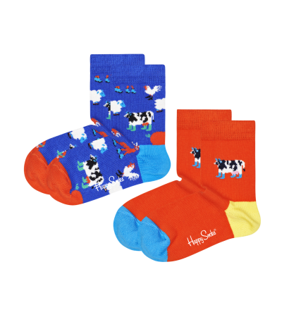 2-pack Kids Farmlife Socks KFAR02